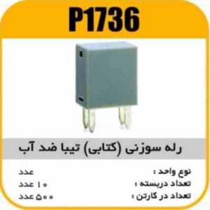 رله سوزنی طوسی تیبا ضدآب پاسیکو P1736 ب10ک500(333)