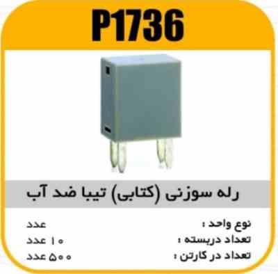 رله سوزنی طوسی تیبا ضدآب پاسیکو P1736 ب10ک500(333)