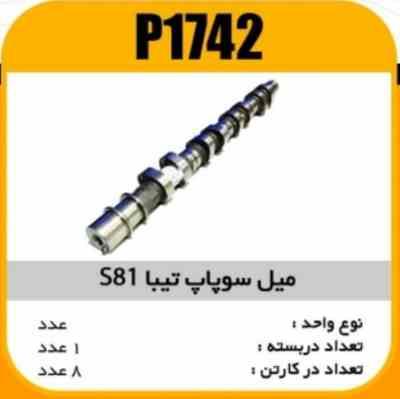 میل سوپاپ تیبا S81 پاسیکو P1742 ک8(113)