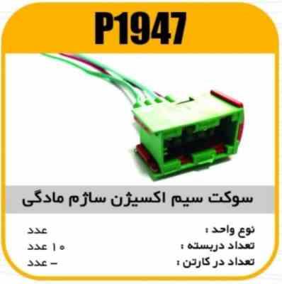 سوکت سیم اکسیژن ساژم مادگی پاسیکو P1947 ب10