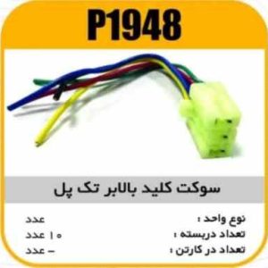 سوکت کلید بالابر پراید تک پل پاسیکو P1948 ب10