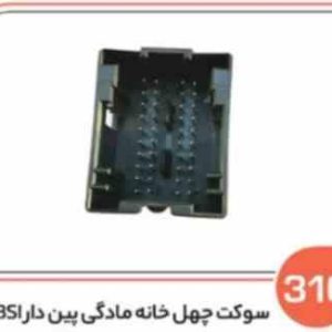 316 سوکت چهل خانه بی اس ای پیندار مادگی ( سوکت عباسی )