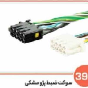 391 سوکت ضبط پژو مشکی (سوکت عباسی )