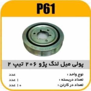 فولی سرمیلنگ پژو 206 تیپ 2 پاسیکو P61 ک10