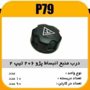 درب منبع انبساط 206 تیپ2 پاسیکو P79 ب10 ک90