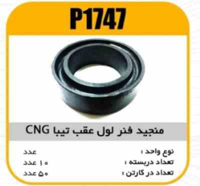 منجید فنر لول عقب تیبا مدل CNG پاسیکو P1747 ب10 ک50 632