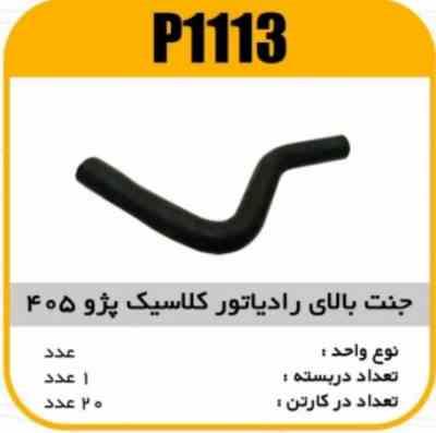 جنت رادیاتور بالای کلاسیک پژو405 پاسیکو P1113 ک20 (134)