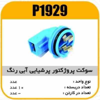 سوکت پروژکتور پرشیایی ابی رنگ پاسیکو P1929 ب10 ک200