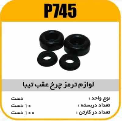 لوازم چرخ عقب تیبا پاسیکو P745 ب10 ک100