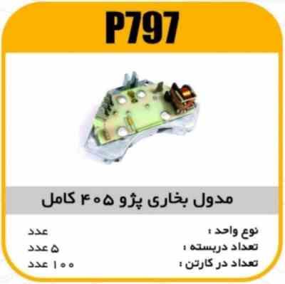 مدول بخاری پژو 405 کامل پاسیکو P797 ب5 ش10 ک100