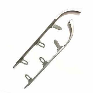 ابرویی زیر چراغ جلو پژو پارس نقره ای چپ (AMG) 317