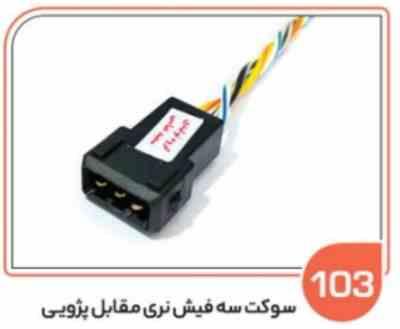 103- سوکت سه فیش نری پژوئی – نری سه فیش همه کاره ( سوکت عباسی )