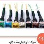 114- سوکت دو فیش همه کاره ( درجه دو ) ( سوکت عباسی )