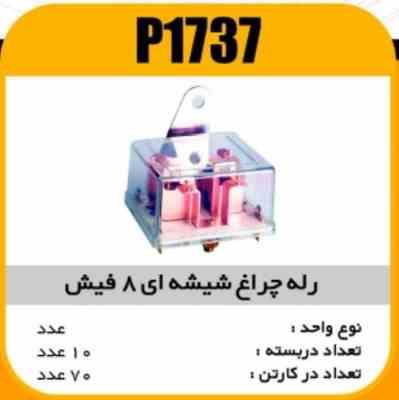 1737.jpg رله چراغ شیشه ای 8فیش پاسیکو P1737 ب10 ک70