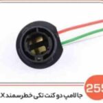 255- جا لامپ دو کنت تکی خطر سمند ( سوکت عباسی )