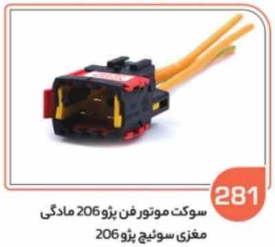 281.jpg 281- سوکت موتور فن پژو206 مادگی ( سوکت عباسی )