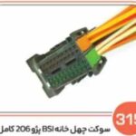315- سوکت چهل خانه بی اس ای پژو 206 نری کامل ( سوکت عباسی )