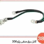 389 - کابل برق منفی پژو 206 (سوکت عباسی )