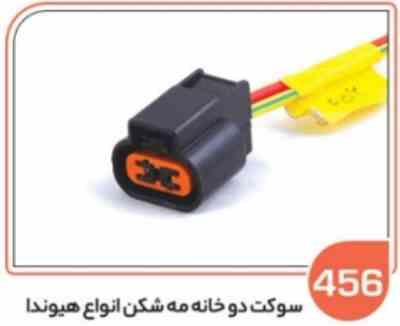 456- سوکت دو خانه مه شکن انواع خودرو های هیوندا (سوکت عباسی)